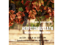 HERFSTDEGUSTATIE 19 & 20 OKT