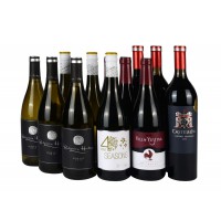 Mix case 6 red & 6 white wines